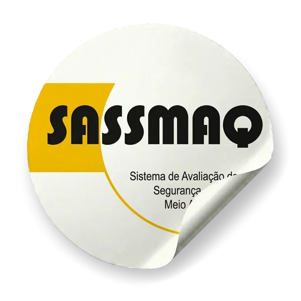 Selo de certificação SASSMAQ