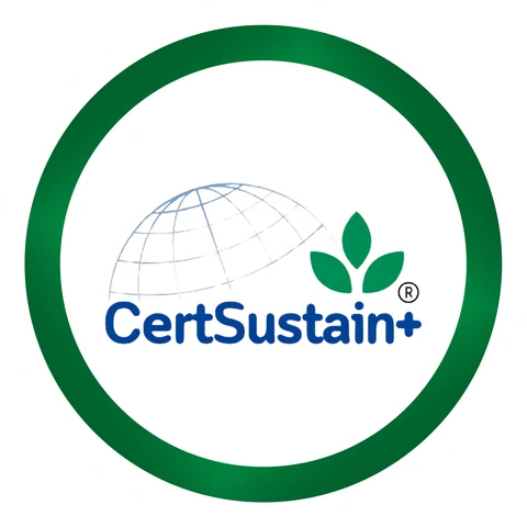 Selo de certificação CertSustain+