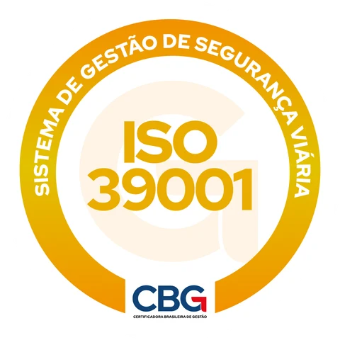 Selo de certificação ISO 39001